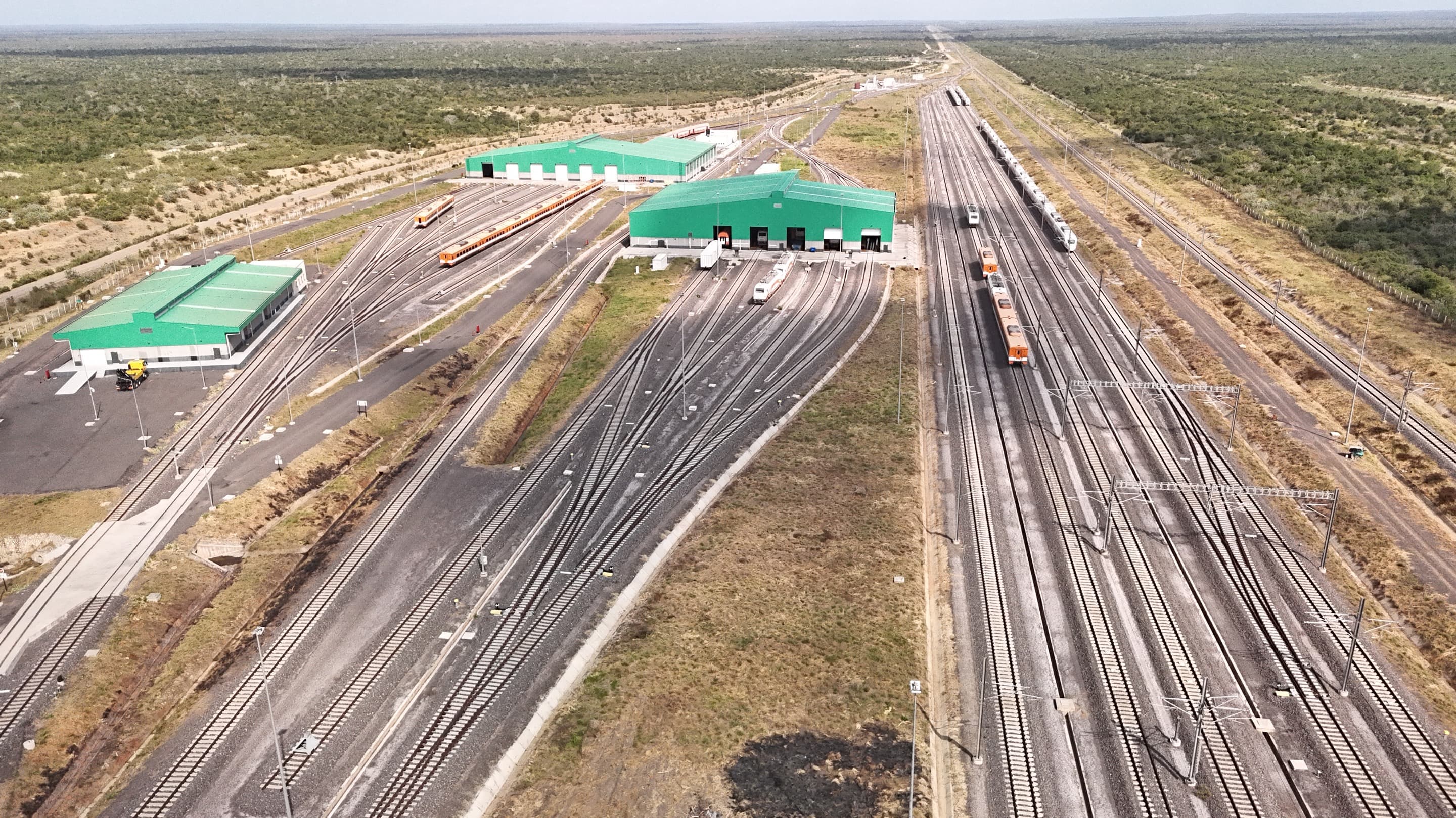 Railway operations on the Central Corridor